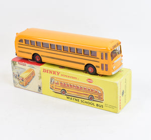 Dinky toys 949 Wayne School Bus Very Near Mint/Boxed "The J. W Collection"