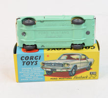 Corgi toys 320 Mustang Virtually Mint/Nice box