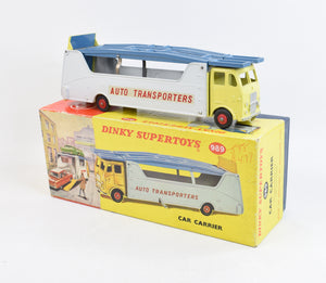 Dinky toys 989 U.S issue Car Carrier Virtually Mint/Boxed "The J. W Collection"