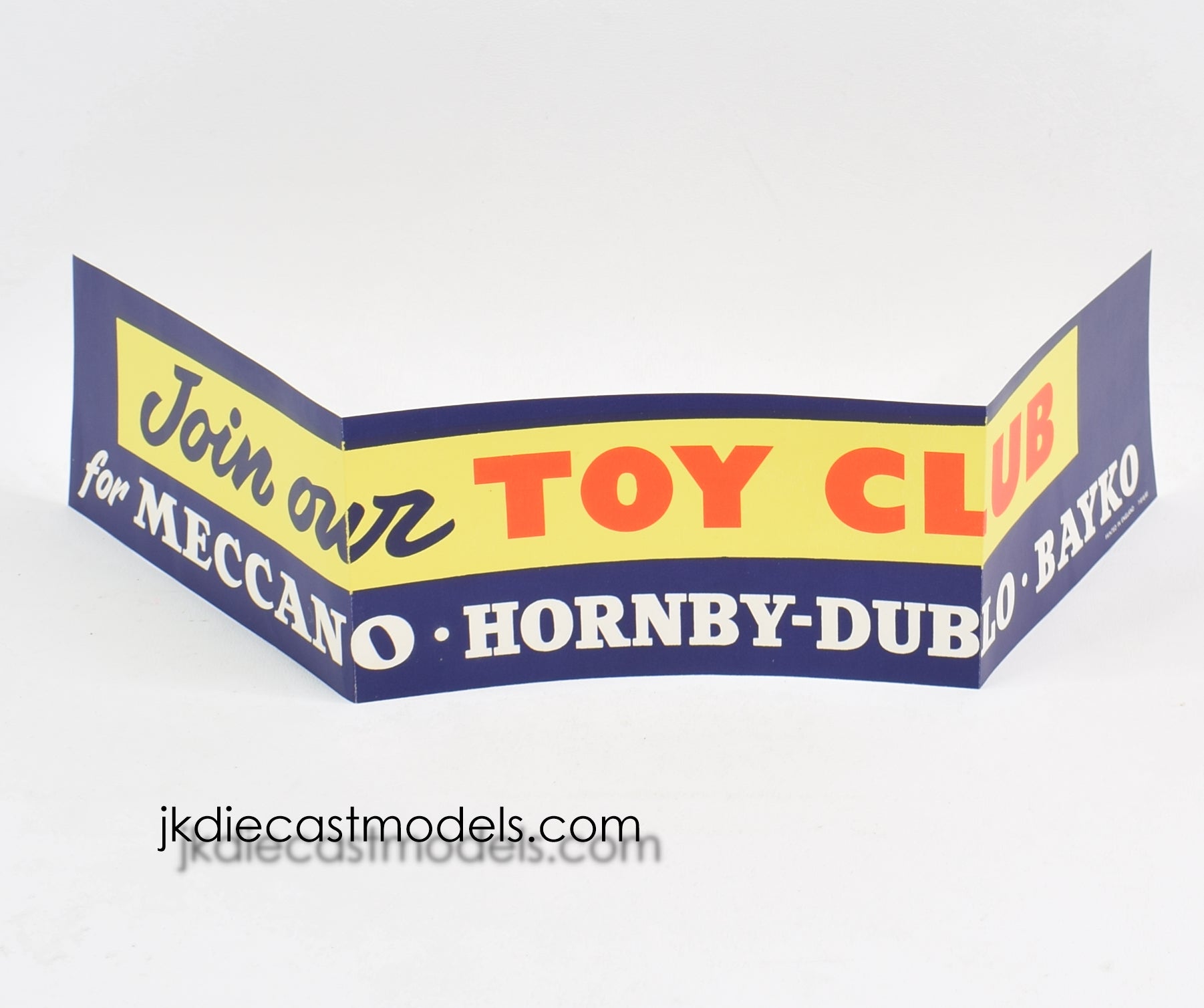 Flyer Publicitaire Meccano / Hornby Pour Revendeurs - 1933, Rare