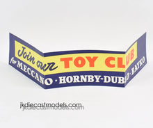 Meccano, Hornby-Dublo & Bayko shop display flyer/poster