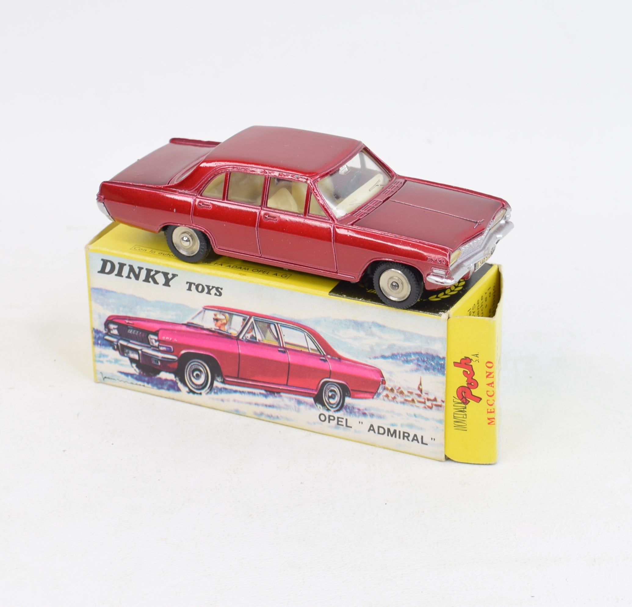 French Dinky Poch 513 Opel Admiral Virtually Mint/Boxed – JK DIE