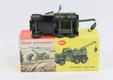 Dinky toys 661 Recovery Tractor Virtually Mint/Boxed (Plastic hubs)