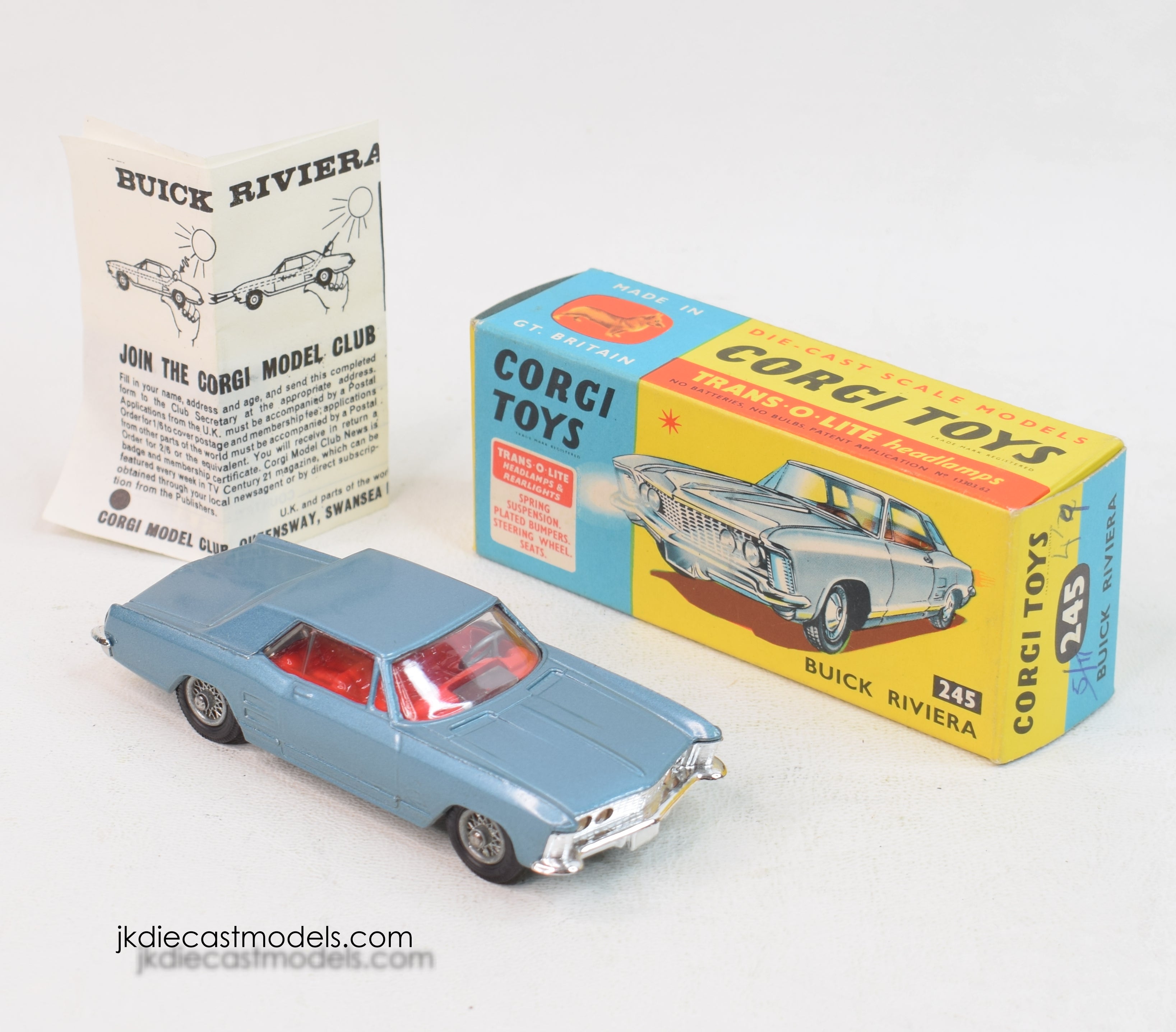 Corgi cheap buick riviera