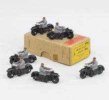 Dinky 37a Civilian Motorcycle - Trade box - Virtually Mint/Boxed