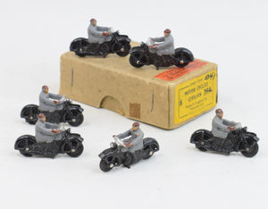 Dinky 37a Civilian Motorcycle - Trade box - Virtually Mint/Boxed