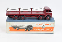 Dinky Toys 505 1st type Foden Chain Wagon Very Near Mint/Boxed