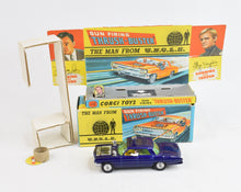 Corgi toys 497 M.F.U Virtually Mint/Nice box (shaped hubs)