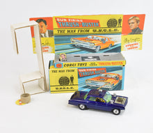 Corgi toys 497 M.F.U Virtually Mint/Nice box (shaped hubs)