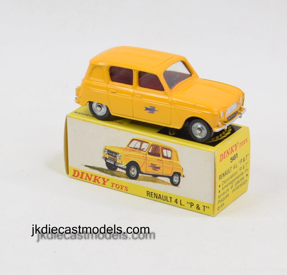 Dinky 561 Renault 4l P&T Virtually Mint/Nice box