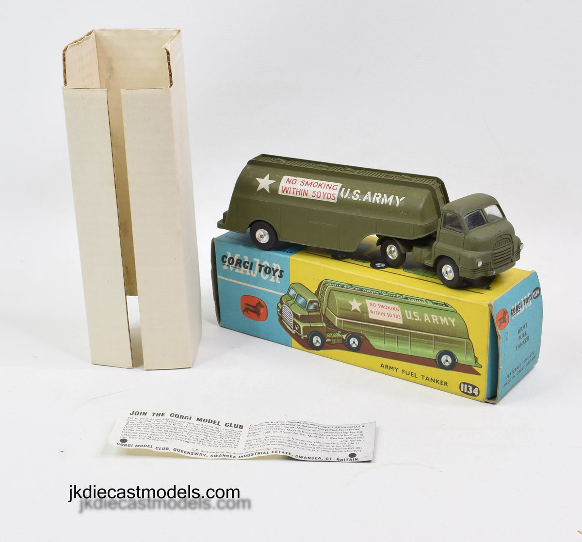 Corgi toys 1134 Army Fuel Tanker Very Near Mint/Boxed
