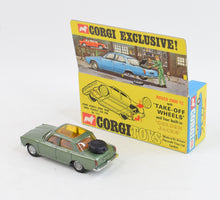 Corgi toys 275 Rover 2000 TC Virtually Mint/Nice box "Scandinavian Collection"