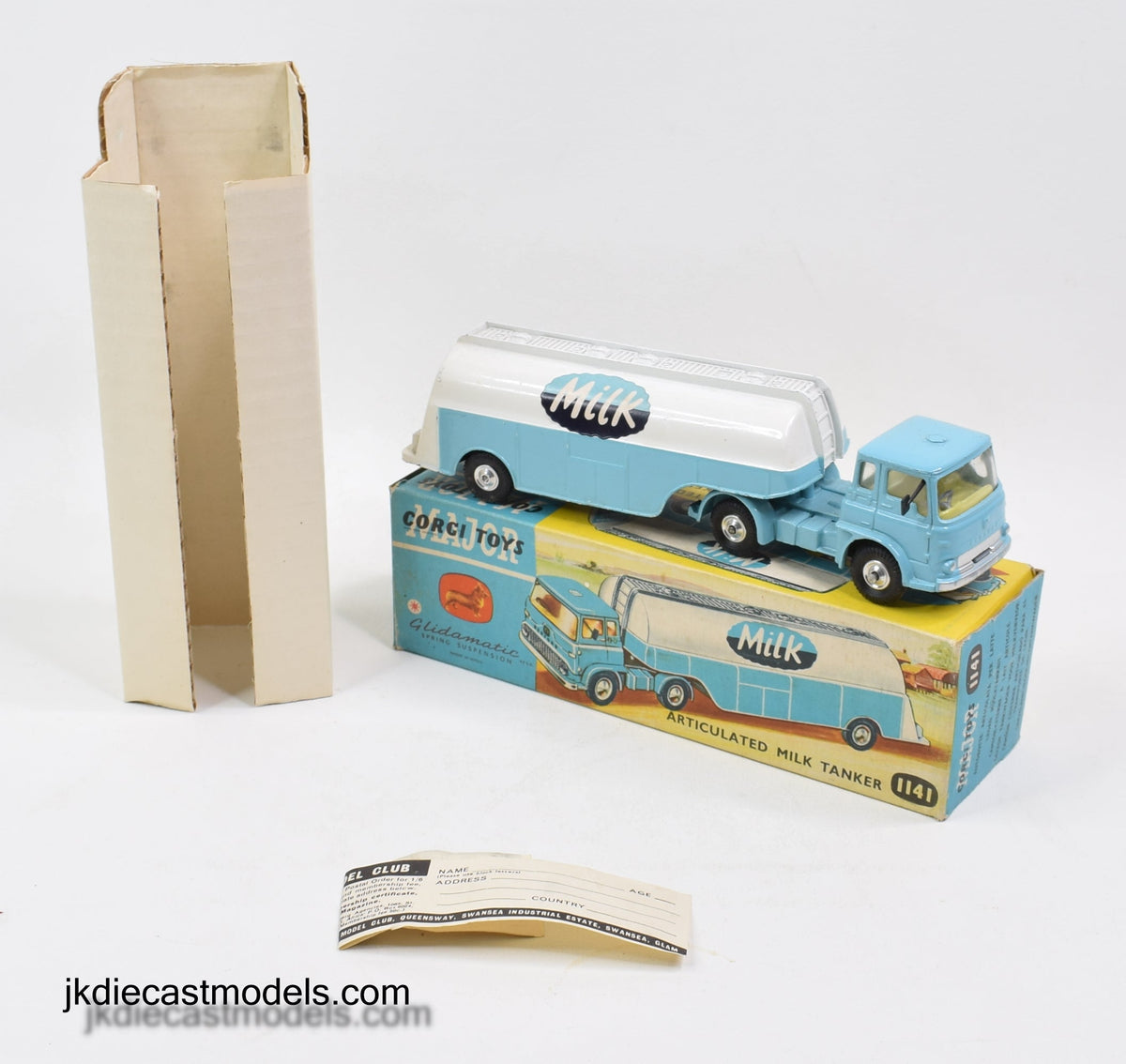 Corgi Toys 1141 Bedford T.K 'Milk Tanker Very Near Mint/Boxed