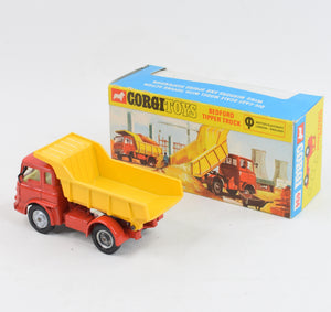 Corgi Toys 494 Bedford Tipper Virtually Mint/Nice box "Scandinavian Collection"