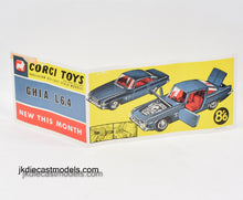 Corgi toys 241 Ghia 'New This Month' Display Poster/Flyer