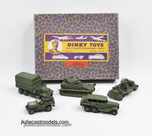 Dinky toy Gift set 5 Military Vehicles Very Near Mint/Boxed