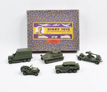 Dinky toy Gift set 5 Military Vehicles Very Near Mint/Boxed