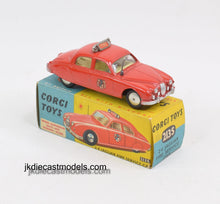 Corgi toys 213s 2.4 Jaguar Fire Car Virtually Mint/Nice box