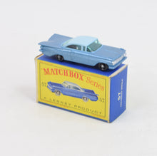 Matchbox Lesney 57 Chevrolet Impala BPW/ D box Virtually Mint/Lovely box