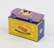 Matchbox Lesney 39 Pontiac SPW/ C box Virtually Mint/Lovely box