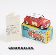 Corgi toys 321 B.M.C Mini Cooper 'S' Virtually Mint/Lovely box