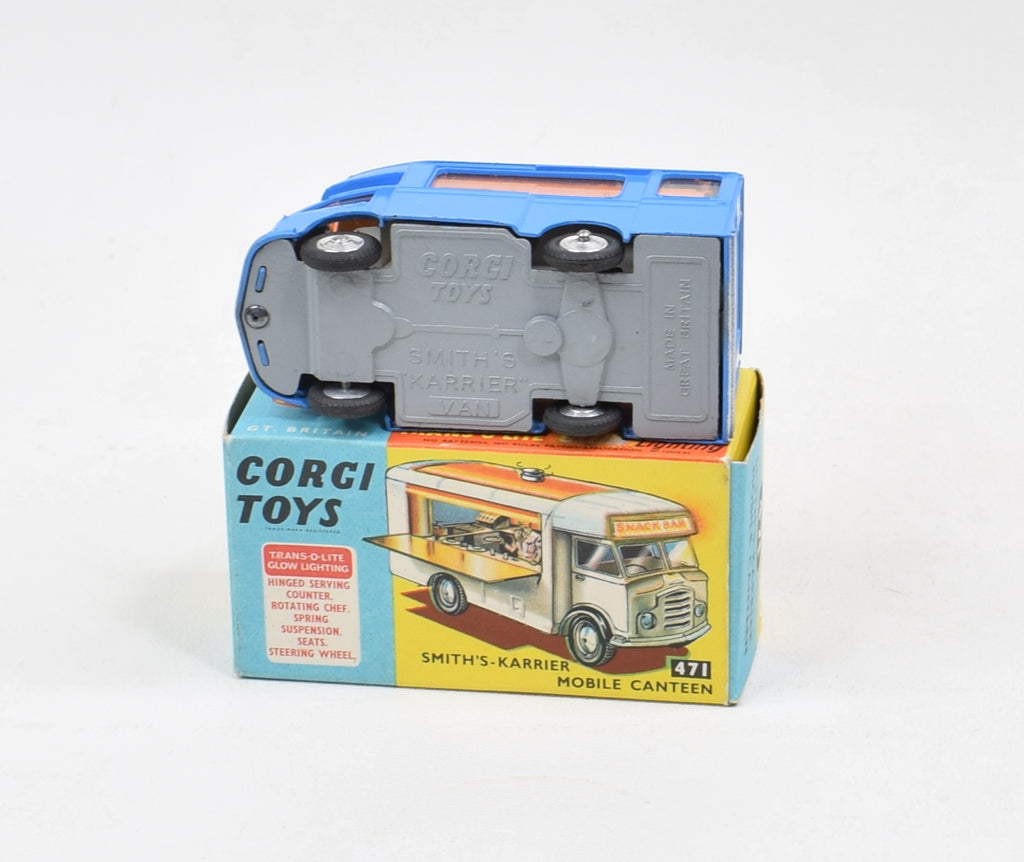 Corgi toys 471 Smith's-Karrier Mobile Canteen 'Patates Frites Virtuall ...