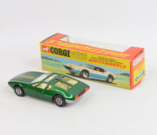 Corgi toys 203 Mangusta de Tomaso Virtually Mint/Nice box