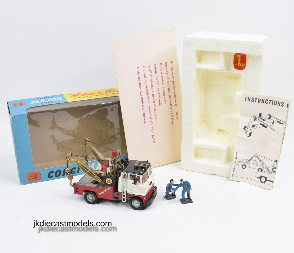 Corgi toys 1142 Holmes 'Wrecker' Very Near Mint/Boxed ''The Winchester Collection''