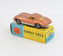 Corgi toys 310 Corvette Stingray Very Near Mint/Boxed