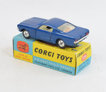 Corgi toys 320 Ford Mustang 2+2 Virtually Mint/Boxed