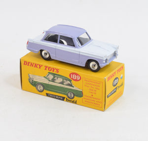 Dinky Toys 189 Triumph Herald 'Promotional' Virtually Mint/Boxed "Lansdown Collection"