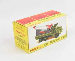 French Dinky 816 Berliet Gazelle Missile Launcher Virtually Mint/Boxed