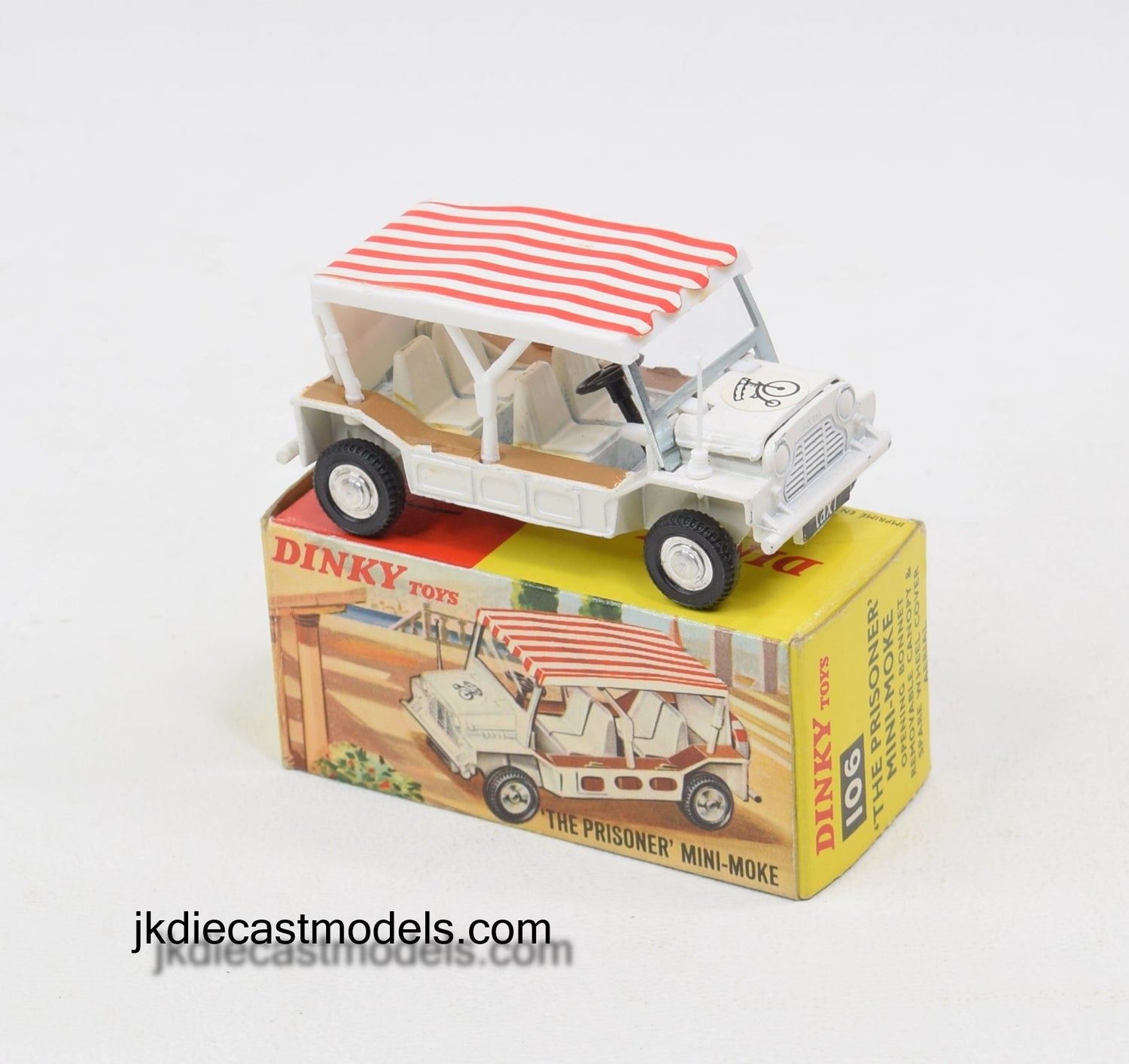 Dinky toys 106 'The Prisoner' Mini Moke Virtually Mint/Boxed