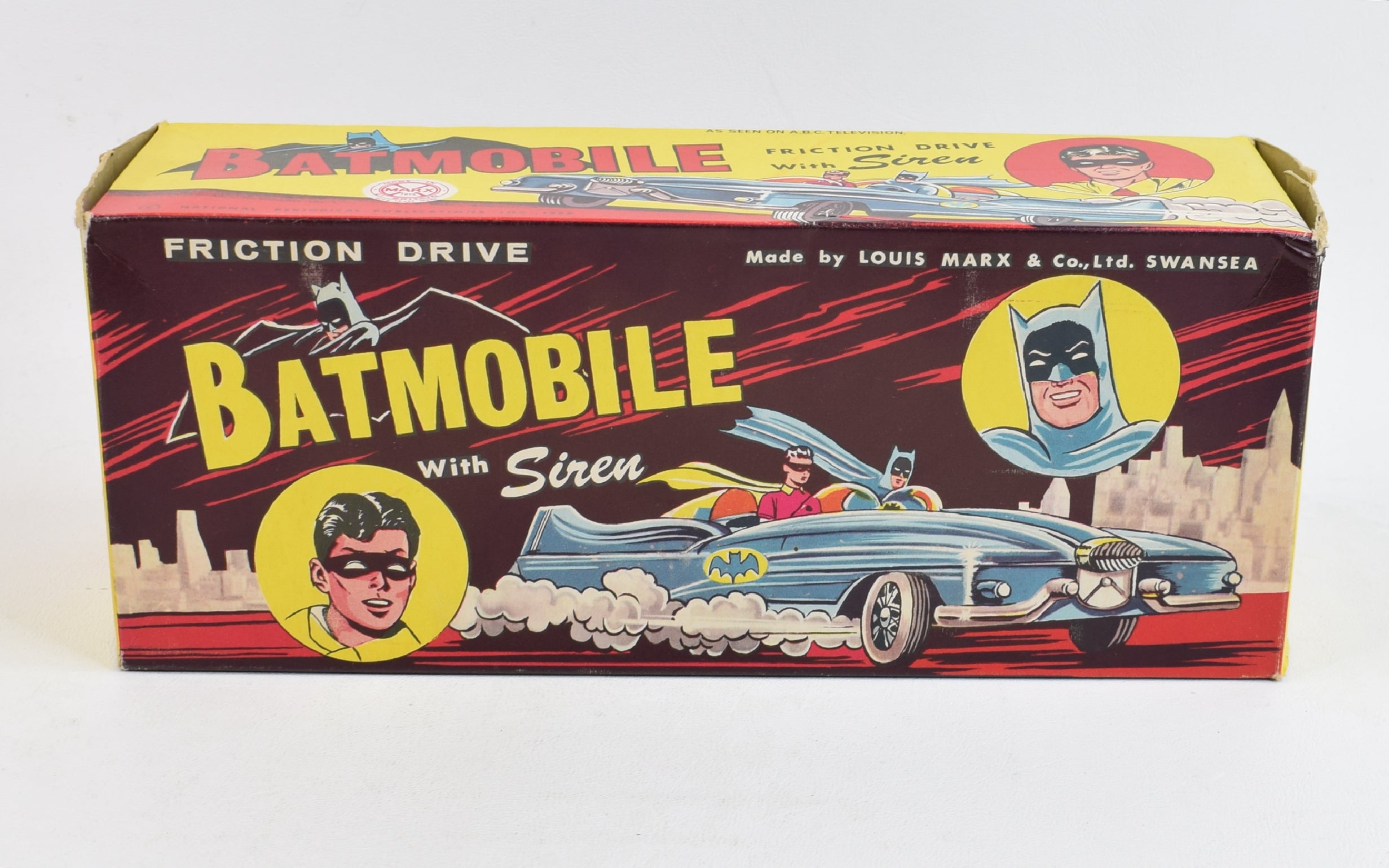 Batman Marx Marx- Batman - Batmobile - Virtually Mint/Nice box – JK DIE-CAST MODELS