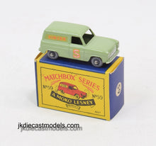Matchbox Lesney 59 Singer van  GPW/B3 (Light green)  Mint/Nice box