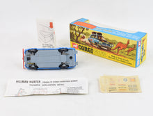 Corgi toys 302 Hillman Hunter Virtually Mint/Nice box "Weslake Collection"