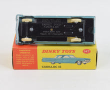 Dinky toy 147 Cadillac 62 Virtually Mint/Boxed "The West London Collection"