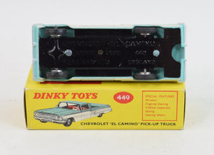 Dinky toys 449 El Camino Pick-Up Truck Very Near Mint/Boxed "The West London Collection"