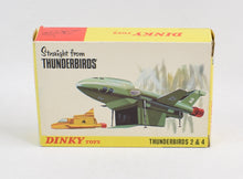 Dinky toy 101 Thunderbird 2 + 4 Virtually Mint/Nice box