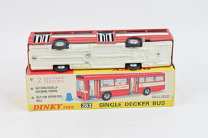 Dinky toy 283 Single Decker Virtually Mint/Nice box "The J. W Collection"