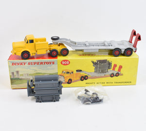 Dinky toys 908 Mighty Antar with Transformer Very Near Mint/Boxed "The J. W Collection"