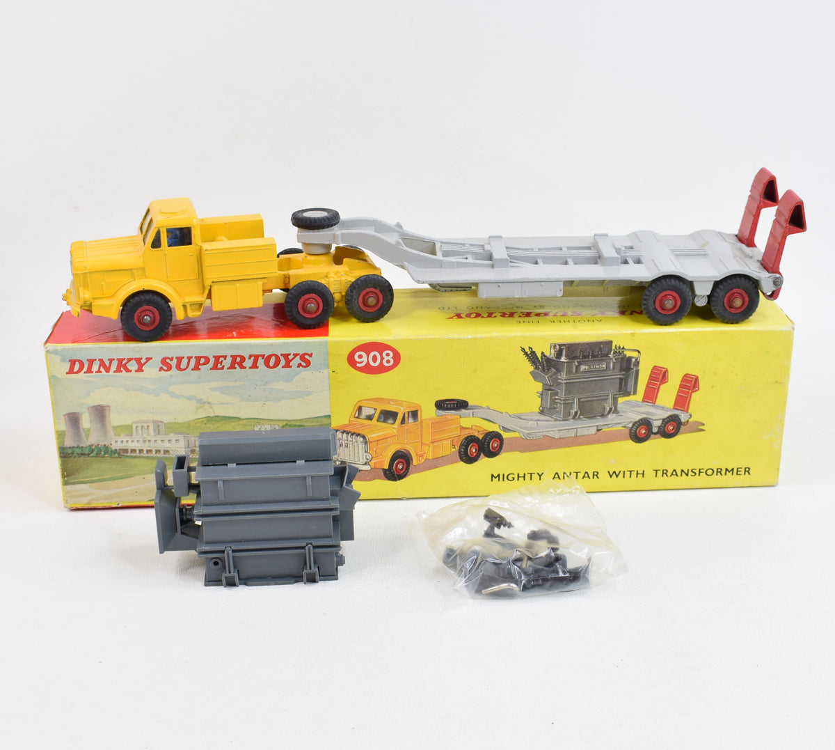 Dinky toys 908 Mighty Antar with Transformer Very Near Mint/Boxed 