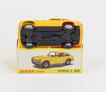 Dinky toy 1408 Honda S800 Virtually Mint/Nice box "Scandinavian Collection"