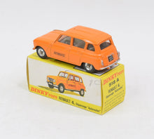 French Dinky toys 518A Renault 4 'Depannage Autoroutes' Virtually Mint/Boxed