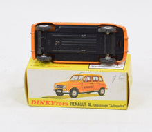 French Dinky toys 518A Renault 4 'Depannage Autoroutes' Virtually Mint/Boxed