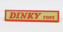 Triangular Dinky Counter or Shop window display sign