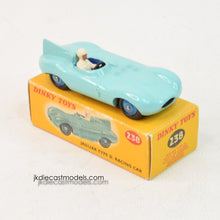 Dinky Toys 238 D type Jaguar Virtually Mint/Boxed 'Dinky sports car' Collection