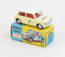 Corgi toys 227 Mini-Cooper Competition Virtually Mint/Nice box