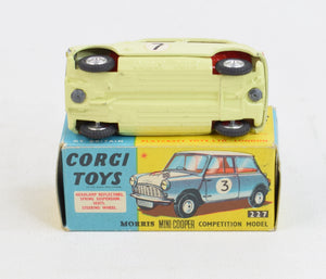 Corgi toys 227 Mini-Cooper Competition Virtually Mint/Nice box