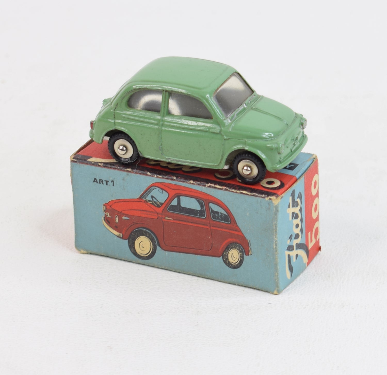Mercury toys Art 1 Fiat 500 Virtually Mint/Boxed